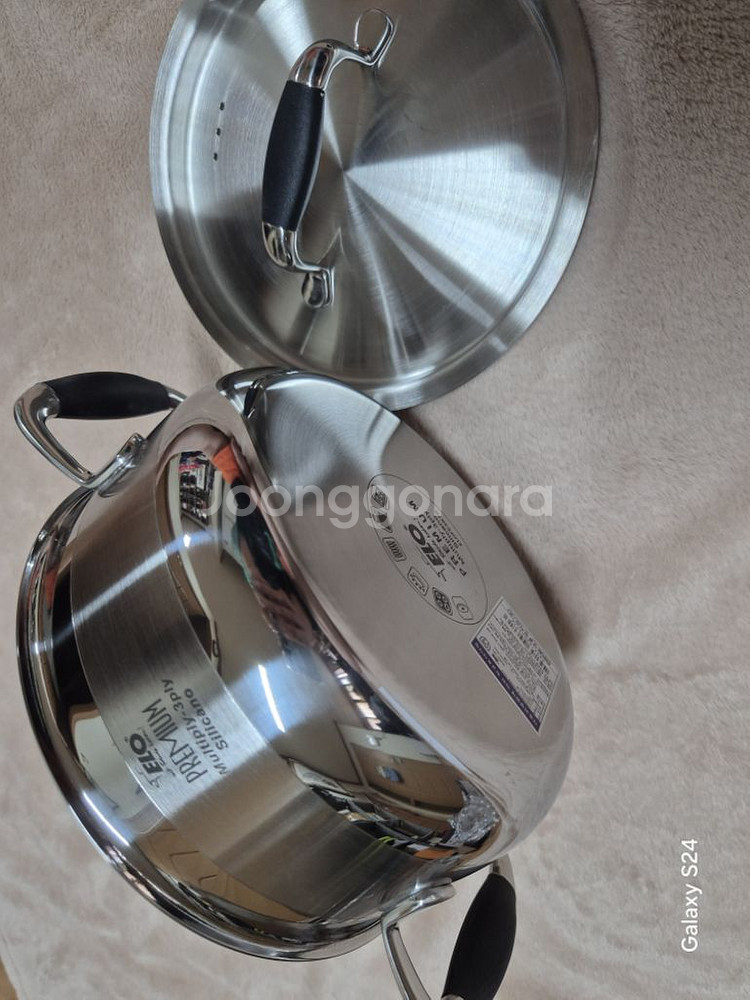 통3중 인덕션 스텐 18양수 냄비--2