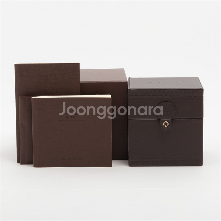 루이비통 땅부르 Q121K 중고명품 여성용 손목시계--9