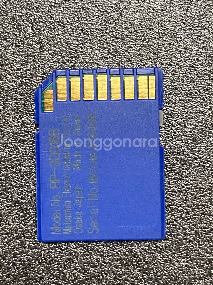 파나소닉 16MB SD카드 저용량 카드--1