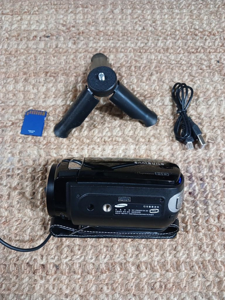SAMSUNG디지털카메라 켐코더검정색상--4