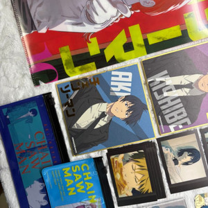 체인소맨 아크릴 파일 넨도 피규어 일괄