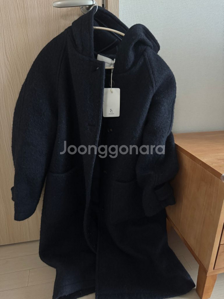 세이지먼트 후드코트 네이비 톰보이 리파인드--7