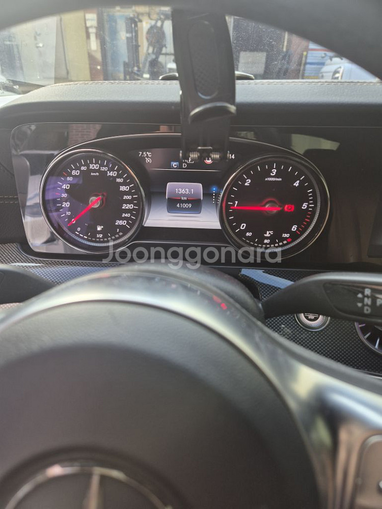 벤츠 E220D 쿠페 41000km 19년식--3