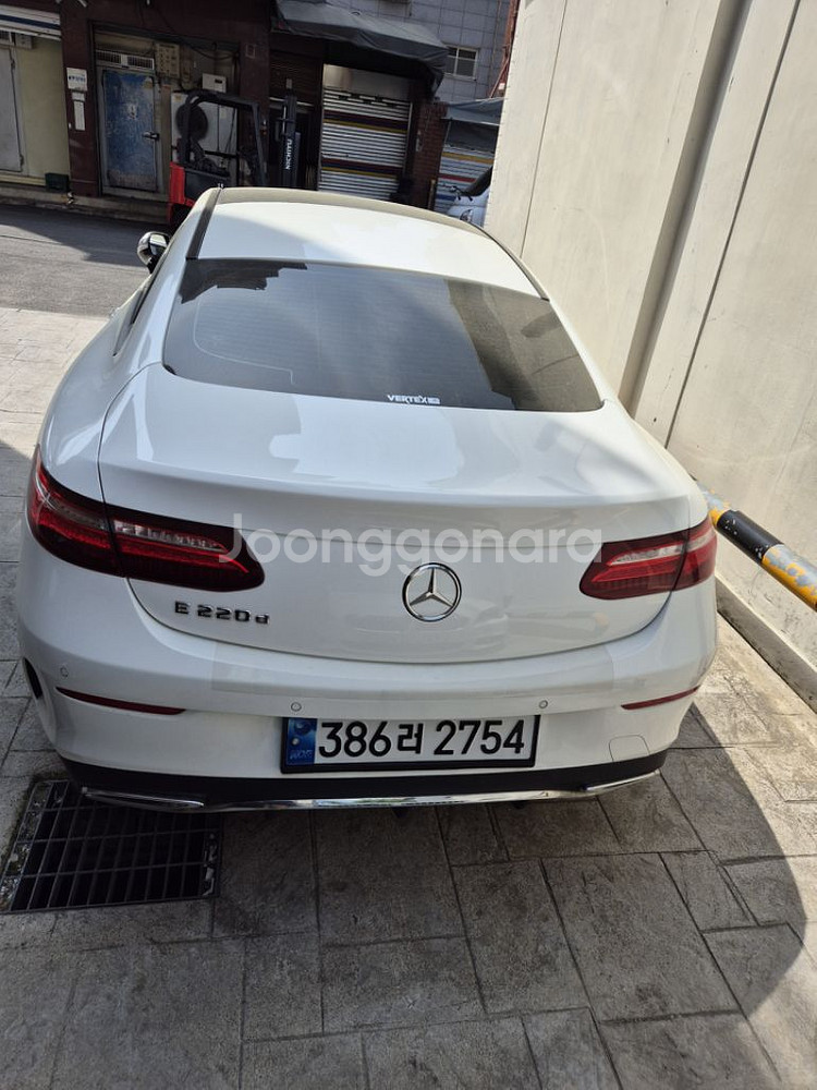 벤츠 E220D 쿠페 41000km 19년식--2