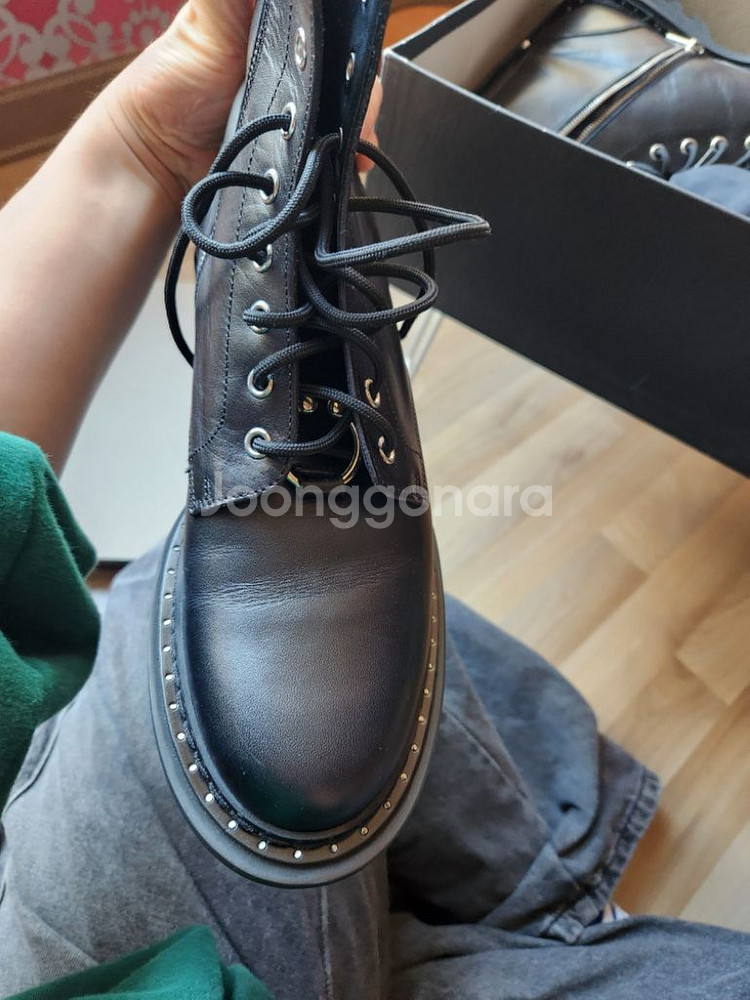 (새상품) 닐바렛 정품 남자워커부츠(255-260)--7
