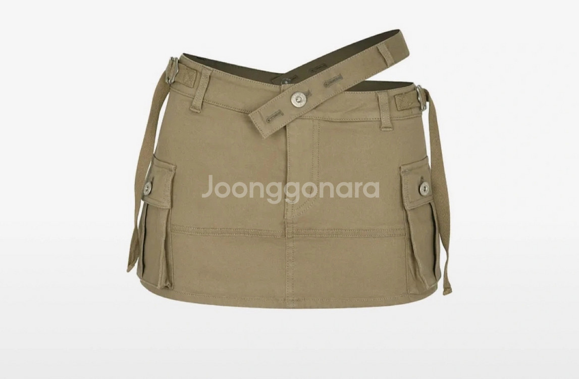 페인오어플레져 NIX MINI SKIRT khaki--4