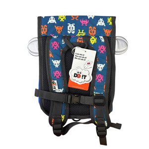 미사용 (끈없음) 두잇 슈슈 미아방지 가방_나노 블루