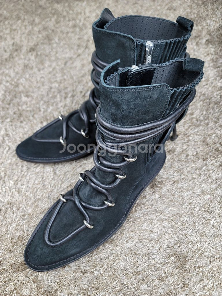 정품] Balenciaga 발렌시아가 스웨이드 부츠--1
