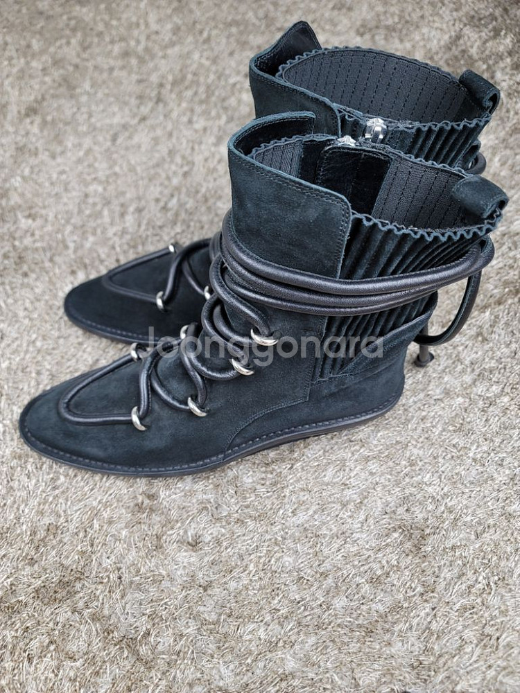정품] Balenciaga 발렌시아가 스웨이드 부츠--2