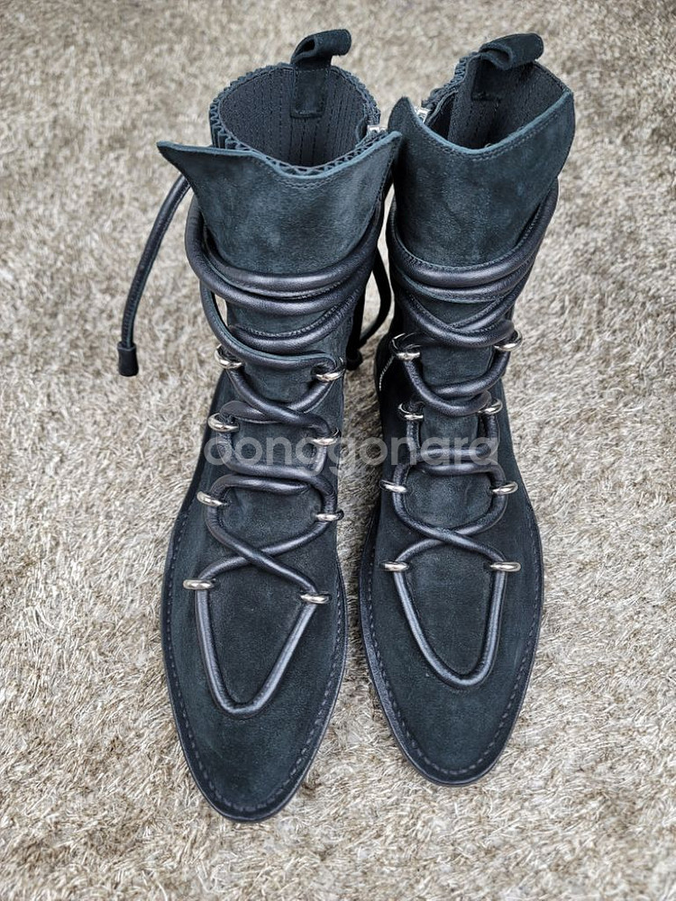 정품] Balenciaga 발렌시아가 스웨이드 부츠--3