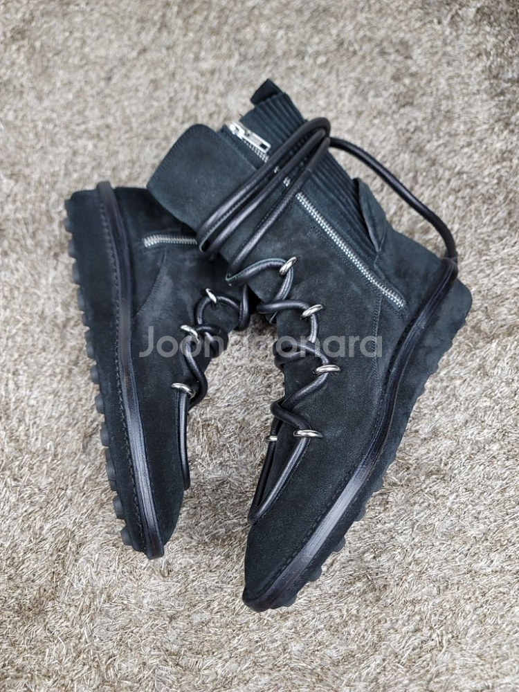 정품] Balenciaga 발렌시아가 스웨이드 부츠--4