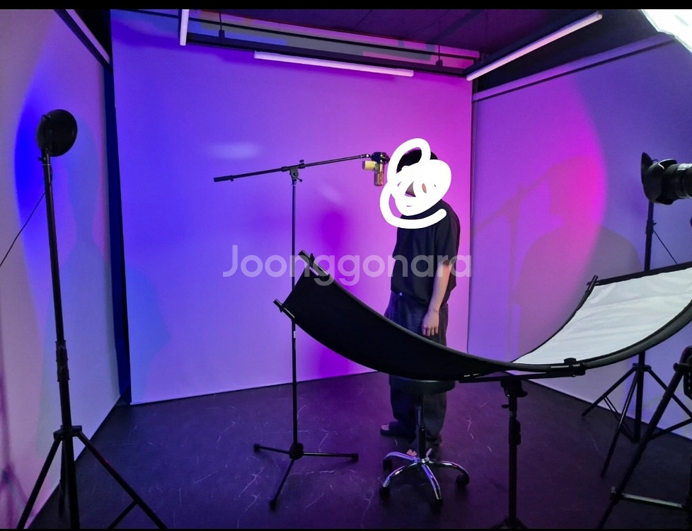 사진촬영배경지 촬영용 화이트크로마키 팝니다 2개--1