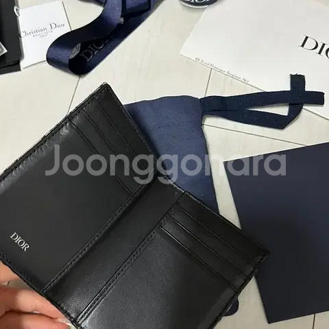 디올 2단카드지갑 디올남자지갑 디올 오블리크지갑 디올자--2