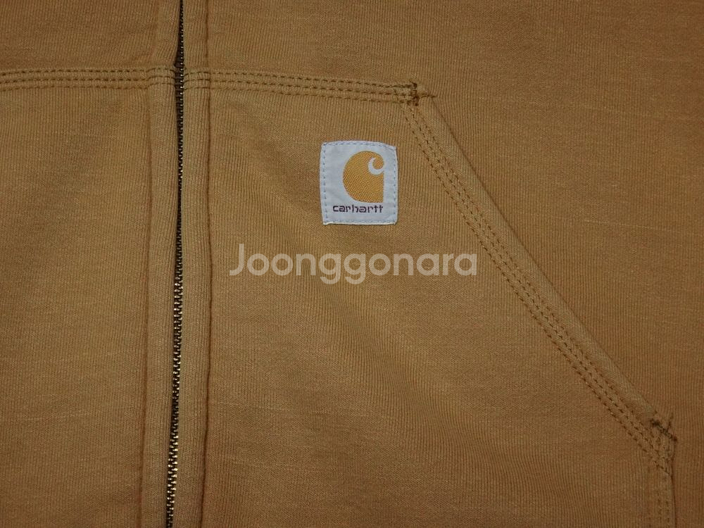 (110) 칼하트 CARHARTT 써멀후드집업 브라운--3