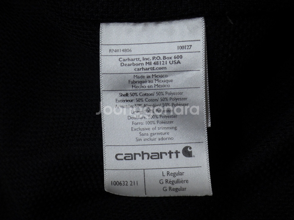 (110) 칼하트 CARHARTT 써멀후드집업 브라운--7