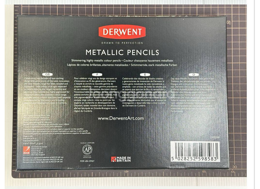 더웬트 Derwent 20주년 기념 메탈릭 색년필 ---3