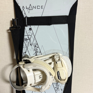 011아티스탁 발란스데크 화이트 + 피프티 바인딩