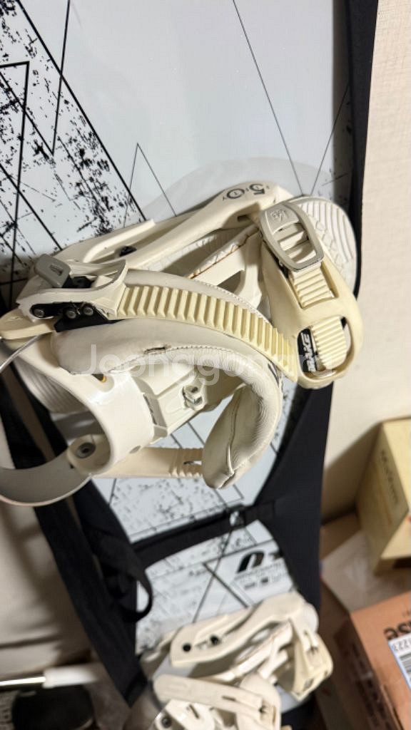 011아티스탁 발란스데크 화이트 + 피프티 바인딩--1