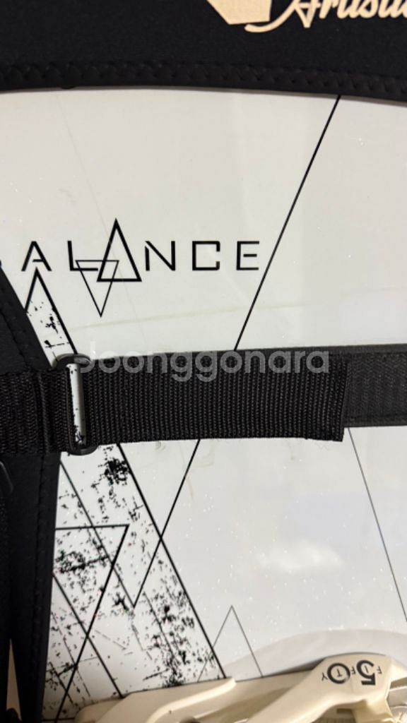 011아티스탁 발란스데크 화이트 + 피프티 바인딩--3