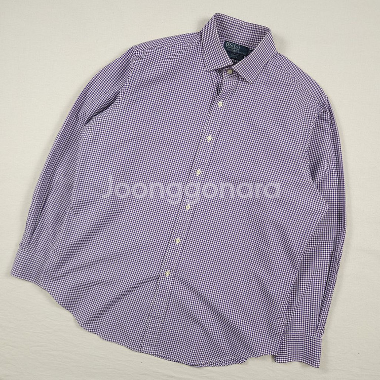 XL(105) 폴로랄프로렌 깅엄 체크셔츠--1