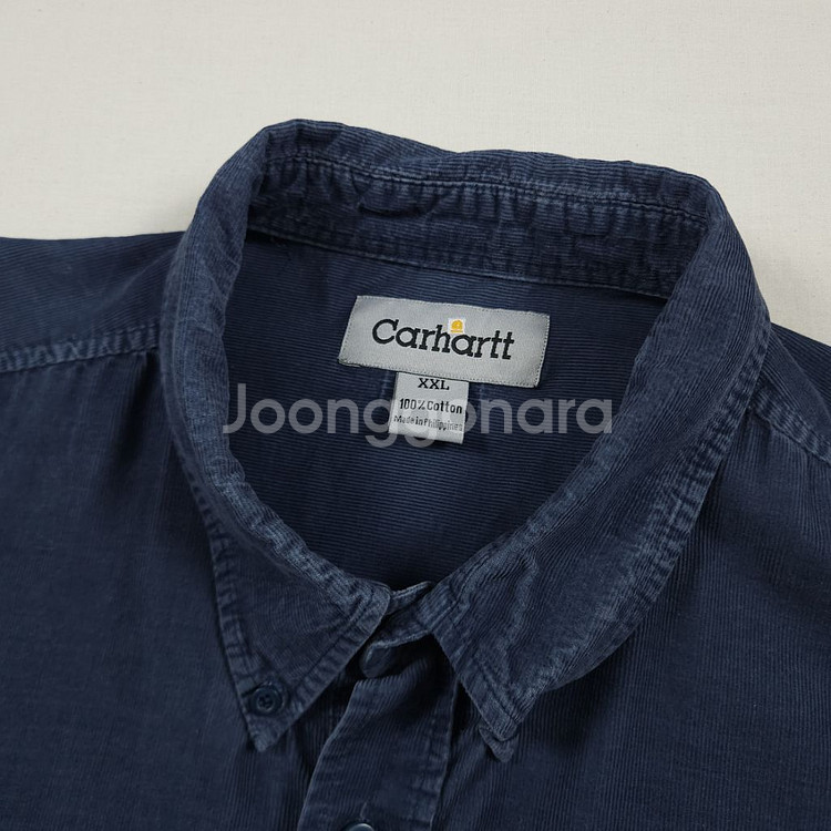 3XL(115) 칼하트 리메이크 코듀로이셔츠 코발트--3