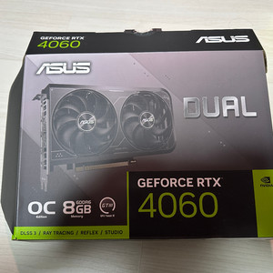 ASUS DUAL 지포스 RTX 4060 V2 O8G