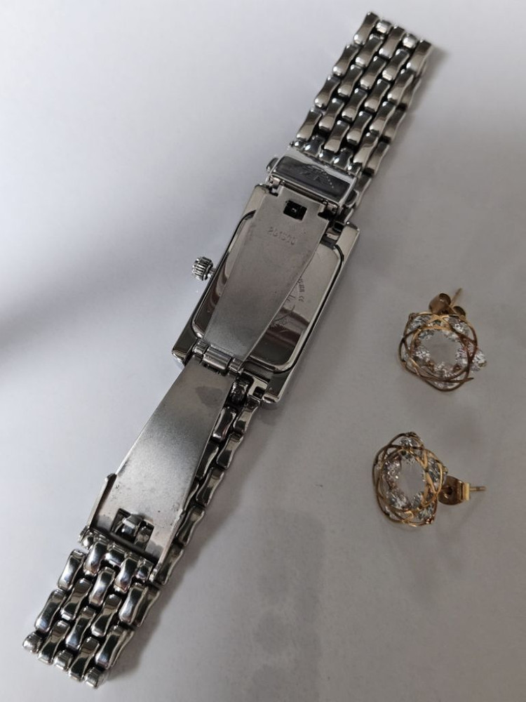 알마니 여성용 메탈 시계--7