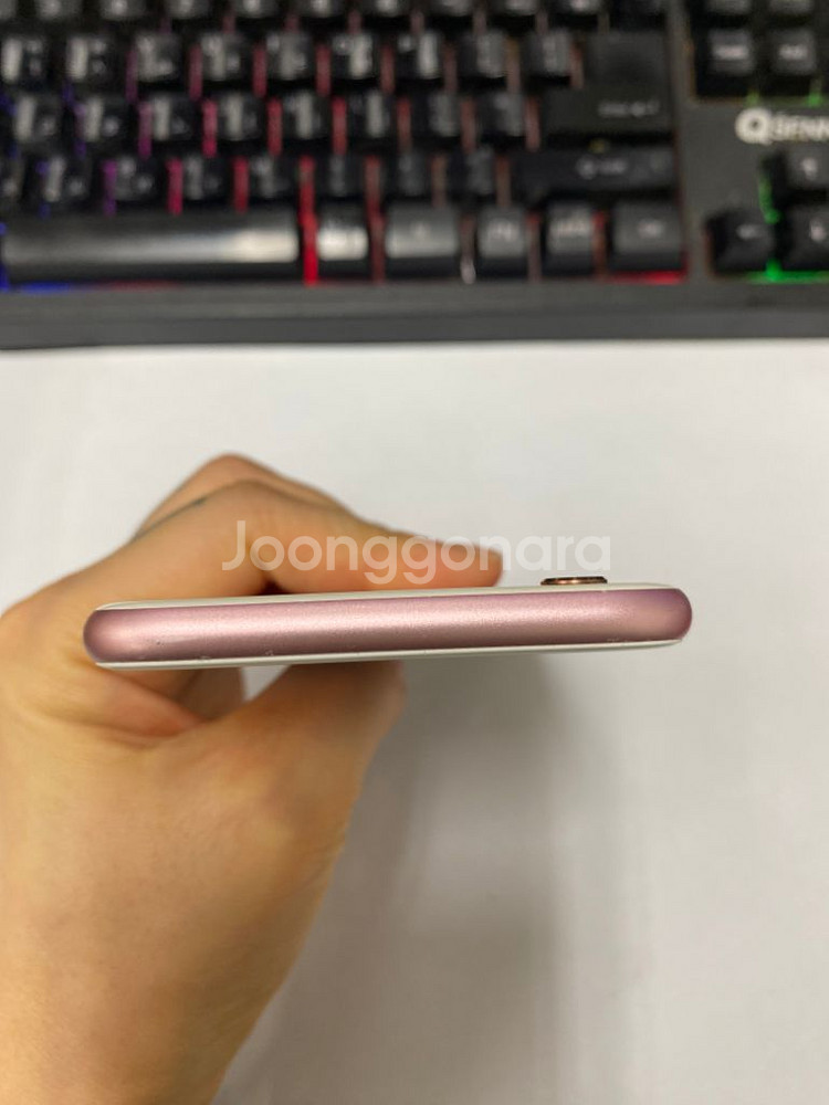아이폰6S 로즈골드 A급 64GB 무잔상 배터리100--3