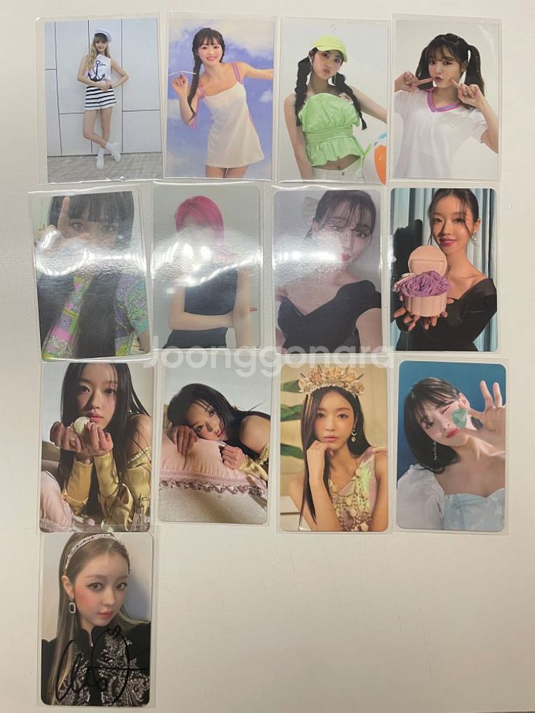 오마이걸 포카 포토카드 내 얘기를 들어봐 번지 던던댄스--0