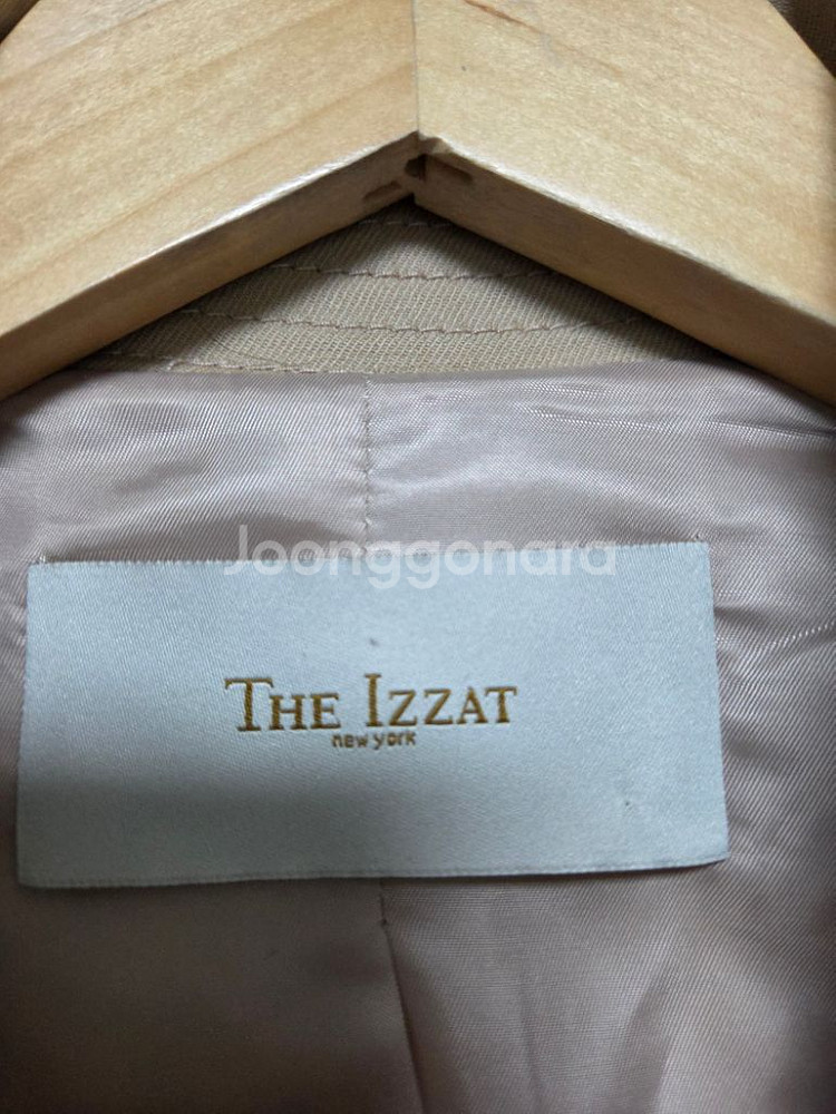 55 더아이잗 THE IZZAT 울100% 트렌치 코트--1