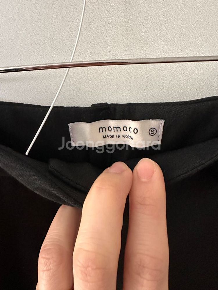 새상품 모모코s 부츠컷 슬랙스 팬츠(간절기용)모모코바지--1