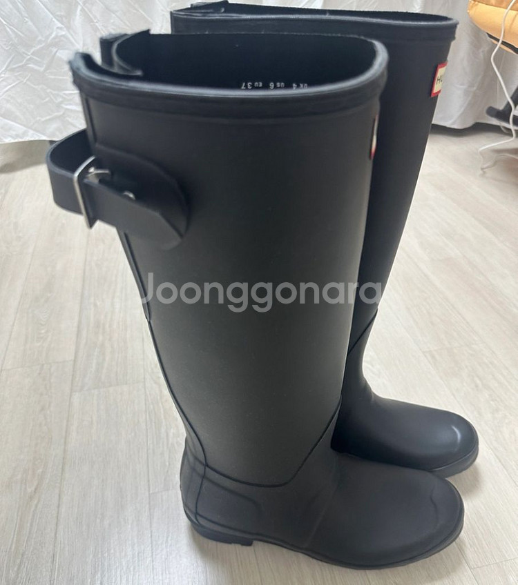 새상품 헌터 레인부츠 (230mm)--2