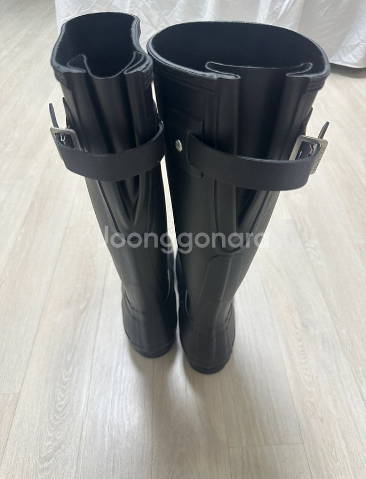 새상품 헌터 레인부츠 (230mm)--3