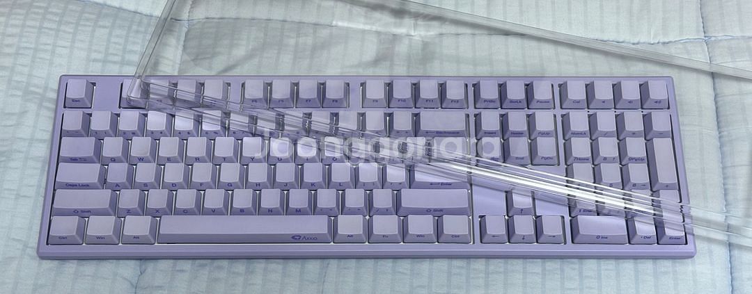 몬스긱 mg108B 보라색 키보드--1