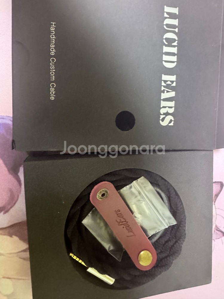 루시드 이어스 투심 커스텀 이어폰케이블--0