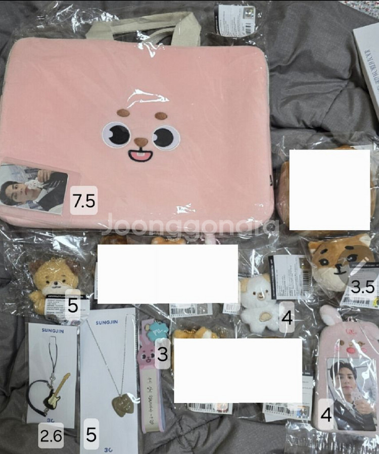 데이식스 엠디 인형 포카 포토홀더 데니멀즈 쁘띠멀즈--4