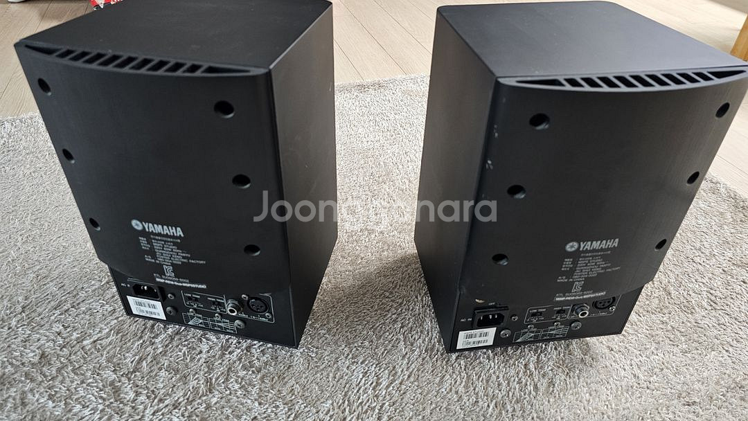 야마하 msp5 모니터스피커 팝니다.--3