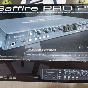 사파이어 프로26 오디오 인터페이스saffire pro