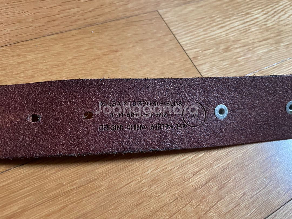 올세인츠 벨트 2종 판매합니다--3