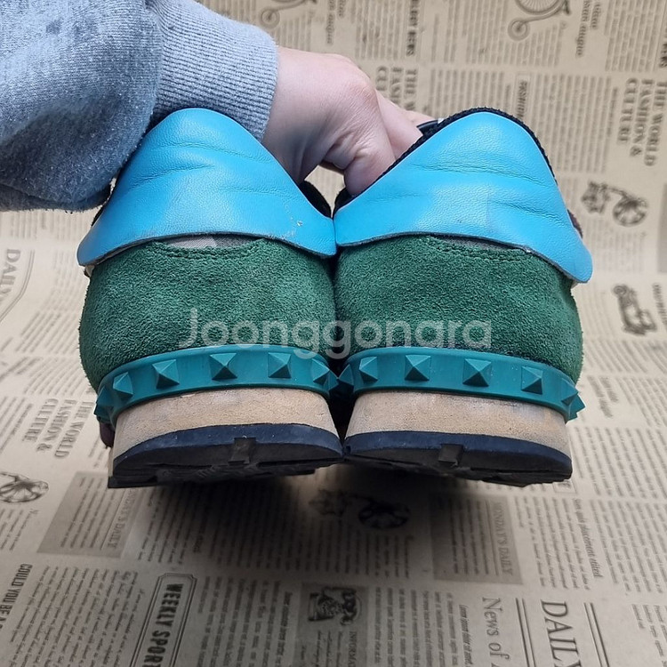 발렌티노 카모플라쥬 남성스니커즈44 275--3