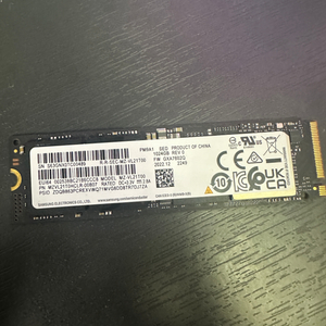 pm9a1 1tb m.2 ssd팝니다