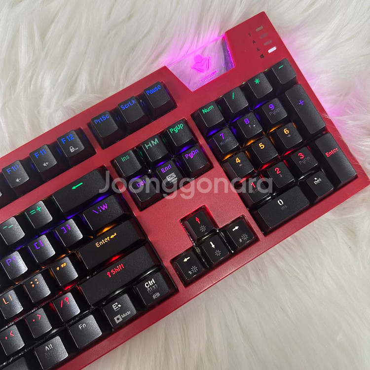 앱코해커 K660ARC레드 기계식키보드 게이밍--3