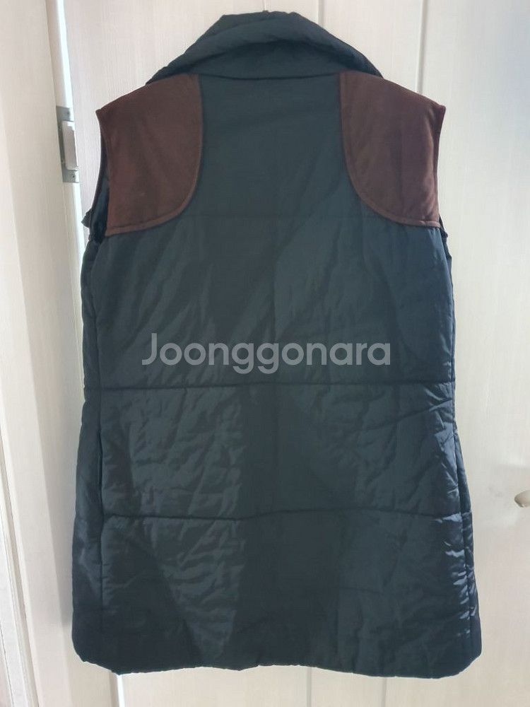 DK new York 하이넥 패딩 롱베스트 조끼--6