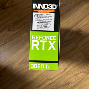 NVIDIA INNO3D 3060ti 그래픽카드