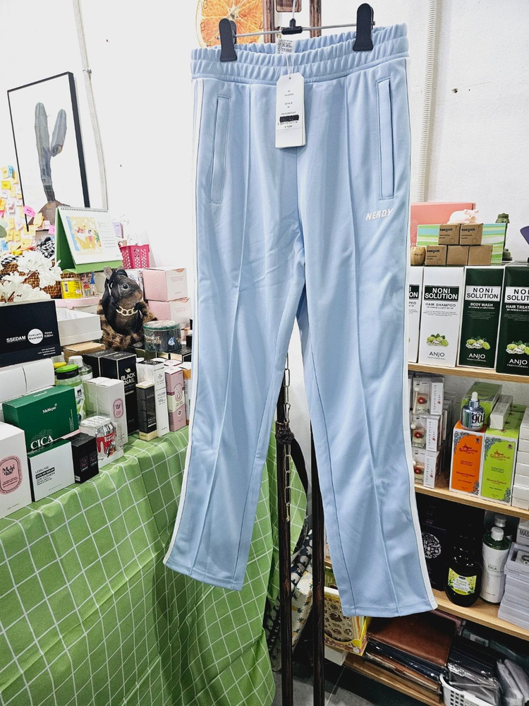 널디 트랙팬츠 스카이블루--5