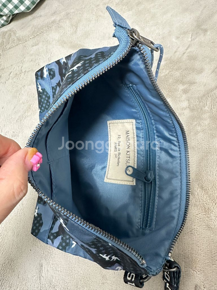 메종키츠네 x 이스트백 콜라보 제품 클러치--6