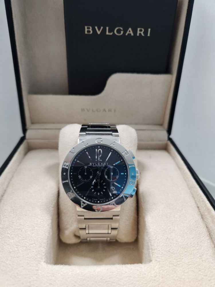 불가리 BVLGARI 크로노 그래프BB42BSSDCH--1