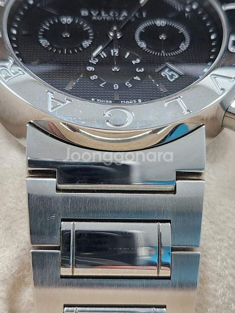 불가리 BVLGARI 크로노 그래프BB42BSSDCH--3