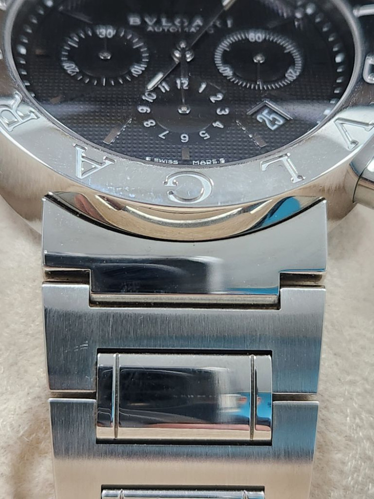 불가리 BVLGARI 크로노 그래프BB42BSSDCH--3