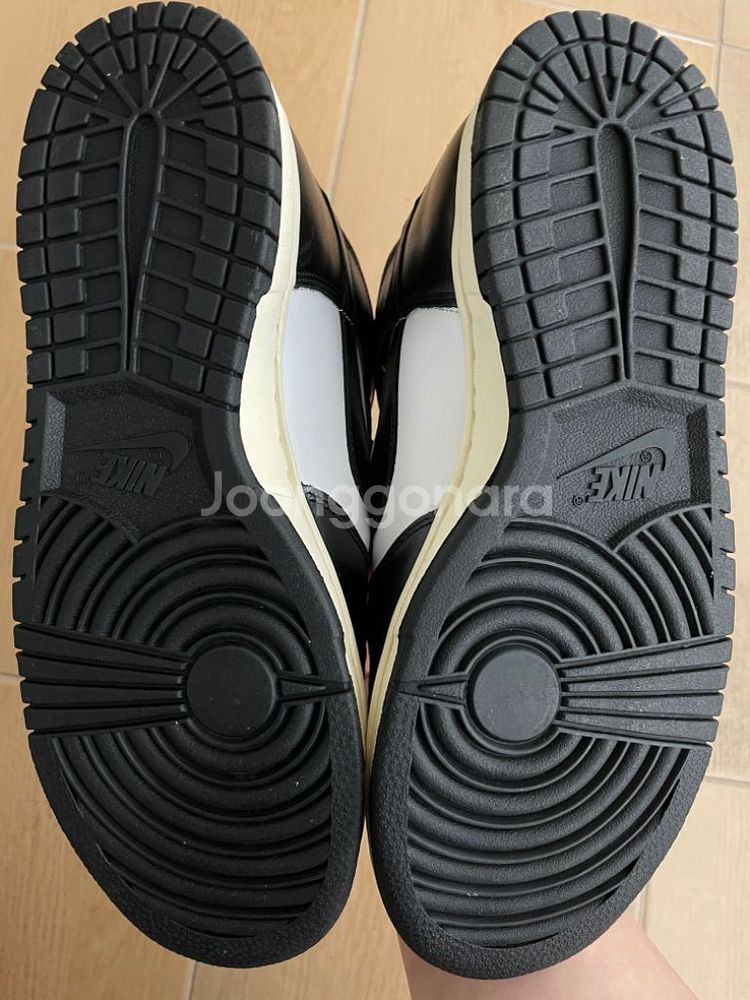 나이키 덩크하이 빈티지 블랙 범고래 (새제품)--1